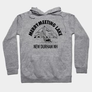 Vintage Merrymeeting Lake Sailboat Hoodie